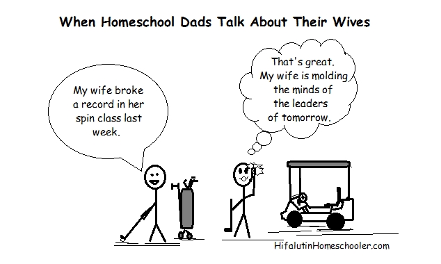 homeschool wife brag