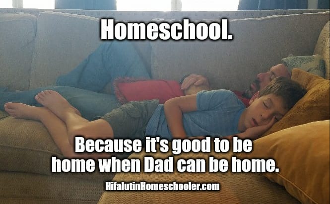 homeschool dad