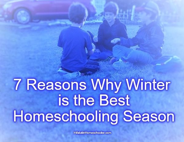 7 Reasons Winter is the Best Homeschooling Season