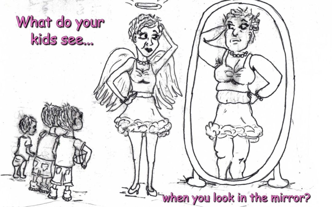 Don’t Forget to Teach Self Confidence, Homeschool Mom What Do Your Kids See When You Look in the Mirror?