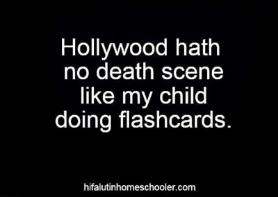 my child hates flashcards
