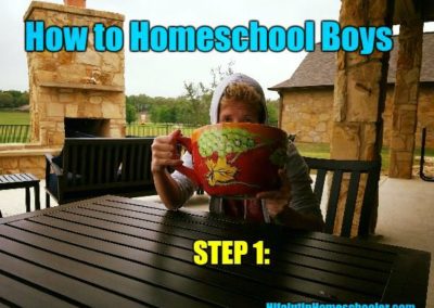 how to homeschool boys