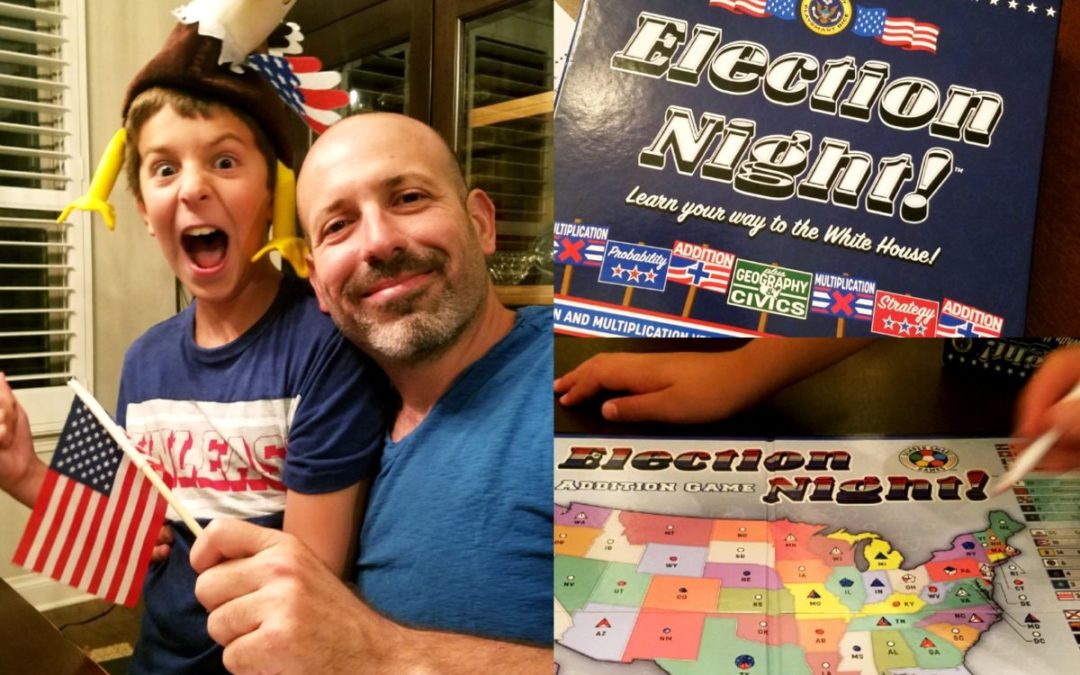Election Night! Family Board Game Race to the White House