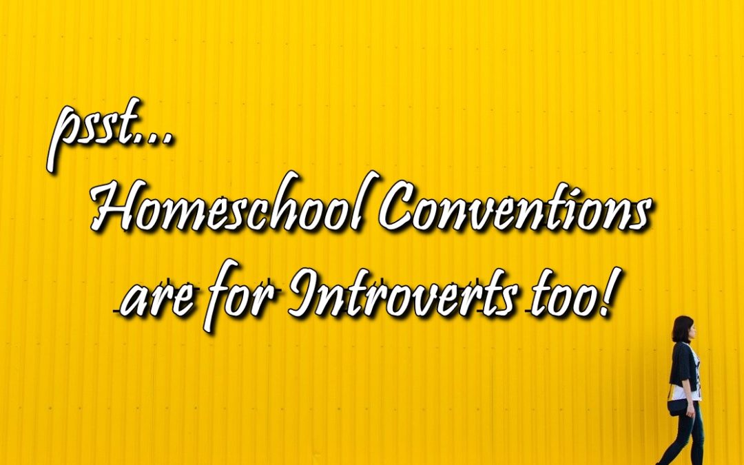 Homeschool Conventions are for Introverts too