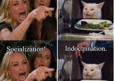 socialization indoctrination homeschool meme