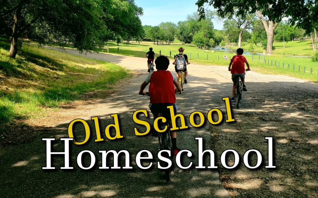 old school homeschool blog article