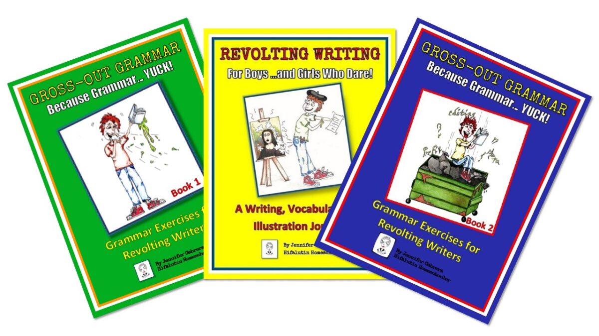 gross-out grammar series for reluctant writers